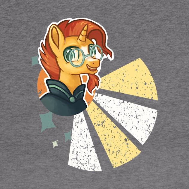 Sunburst vintage cutie mark by Drawirm